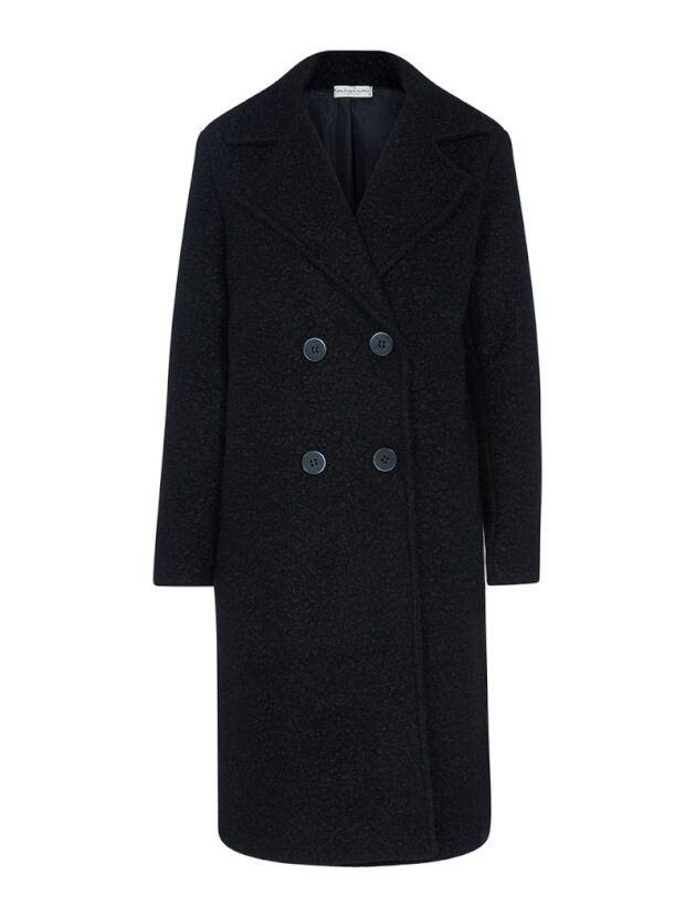 manteau noir long
